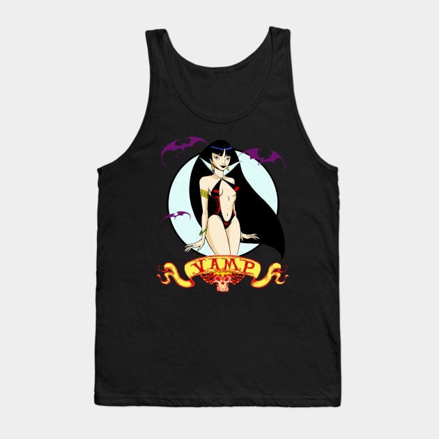 vamp girl Tank Top by CarmoStudio